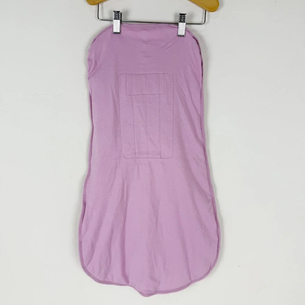 Pink Quilted Baby Sleep Sack - Soft Swaddle Sleep Bag